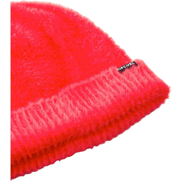 2025 Rip Curl Womens Fuzzy Reg Beanie 05OWHE - Red